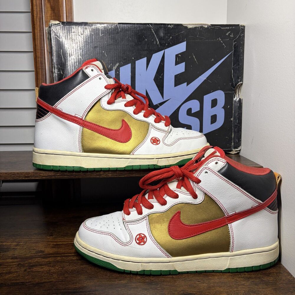 Size 9.5 - Nike SB Dunk High Pro Money Cat